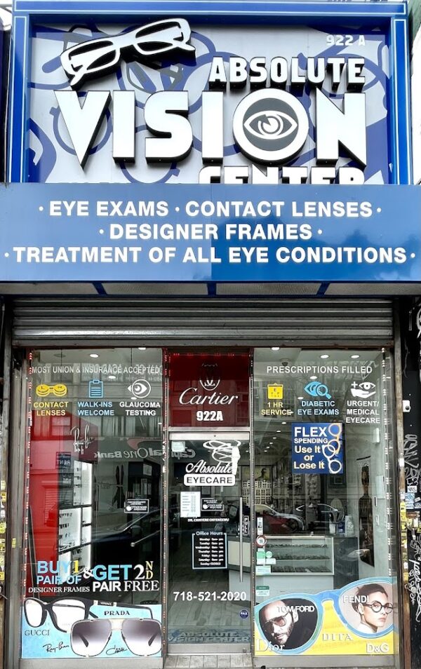 Absolute Vision Center Brooklyn, NY (718) 8623655